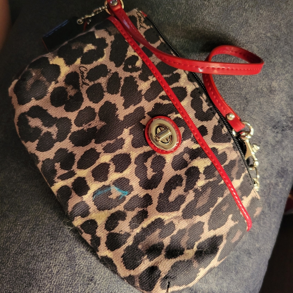 Coach wristlet